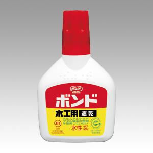 ボンド木工用速乾　50ｇ　ボトル入り 4901490108220 事務用品 貼・切用品 木工用接着剤 コニシ #10822｜seek2