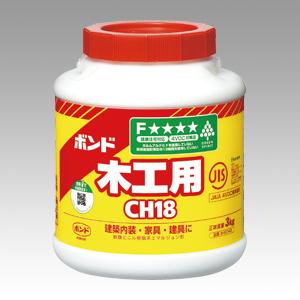 ボンド木工用ＣＨ18　3ｋｇ 4901490401406 事務用品 貼・切用品 木工用接着剤 コニシ #40140｜seek2