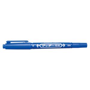 マッキー極細　ブルー 4901681503520 筆記具 マーカーペン・サインペン 油性マーカーペン ゼブラ MO-120-MC-BL｜seek2