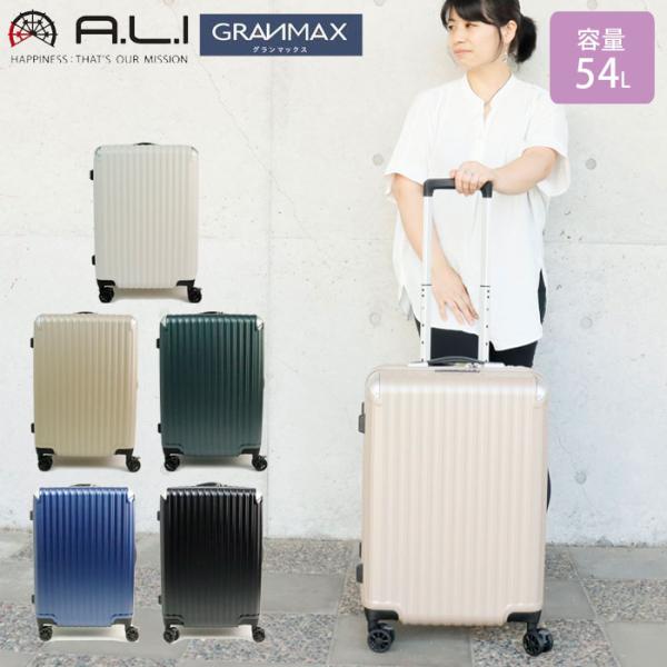 スーツケース Mサイズ 手荷物預け無料サイズ GLANMAX GM-065-22 軽量 ハード トラ...