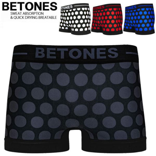 メール便 BETONES ボクサーパンツ メンズ パンツ 下着 ビトーンズ BUBBLE6 フリーサ...