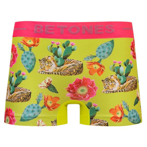 BETONES ボクサーパンツ メンズ アンダーウェア 下着 シームレス フリーサイズ CACTI ...