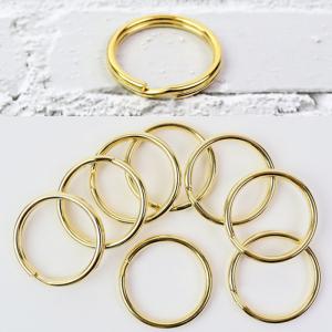 メール便 二重リング 20mm ゴールド 本金...の詳細画像3