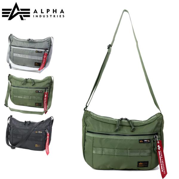 ALPHA INDUSTRIES アルファインダストリーズ バッグ ショルダーバッグ メンズ 斜めが...