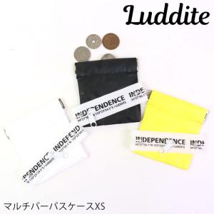 コインケース 小銭入れ ミニ ポーチ 小さめ LUDDITE ラダイト ミニウォレット Tyvek マルチ パーパスケース XS LDTV-MPXS