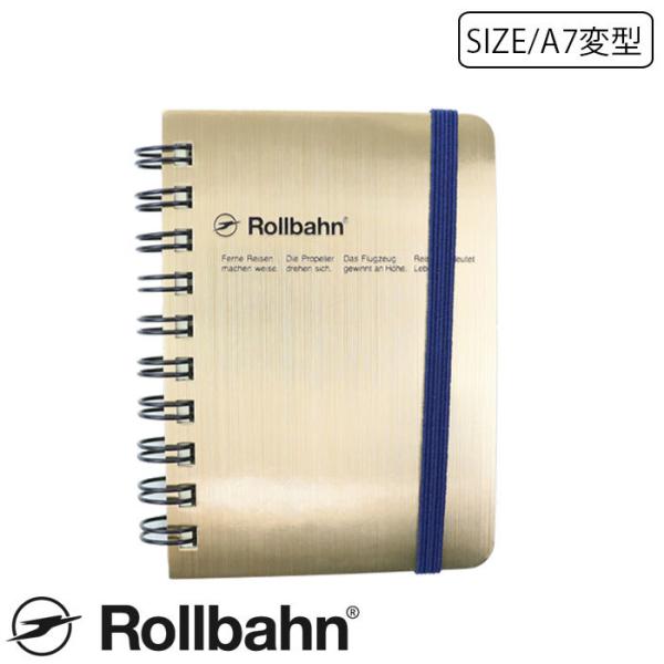 メール便 Rollbahn ロルバーン 手帳 ノート メモ帳 ポケット付メモ リング DELFONI...