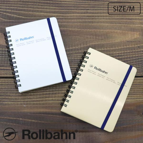 メール便 Rollbahn ロルバーン 手帳 ノート メモ帳 ポケット付メモ リング DELFONI...