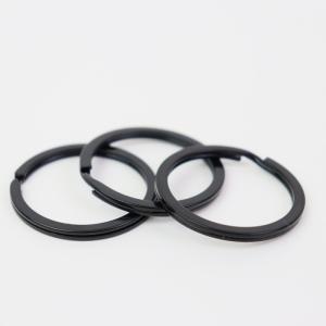 二重リング 平 ブラック 30mm 真鍮 フラ...の詳細画像2