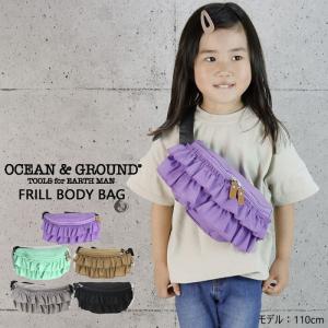 OCEAN&GROUND バッグ ボディバッグ フリルボディバッグ