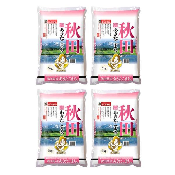 お米 米 あきたこまち 秋田県産 5kg×4 20kg こめ プレゼント ギフト グルメ 贈答 自宅...