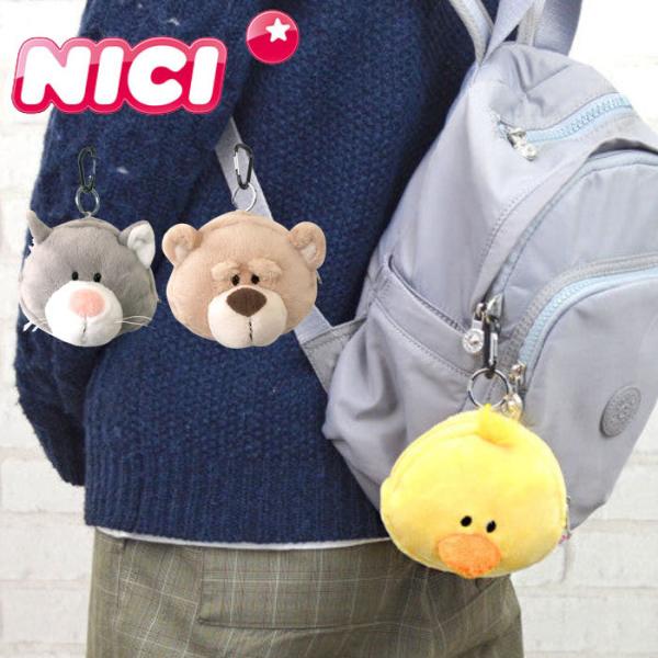 nici ニキ ポーチ ミニポーチ フイギュア 小銭入れ コインケース 高校生 大学生 キーホルダー...