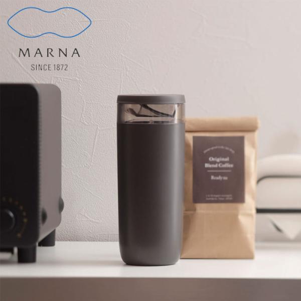 珈琲 コーヒー キャニスター 保存容器 計量 マーナ MARNA 520ml コーヒー計量キャニスタ...