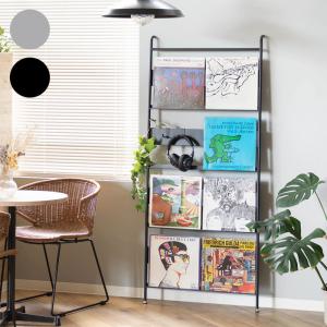 レコードラック W 幅69.2cm(壁面ラック レコード LPレコード 雑誌 装飾