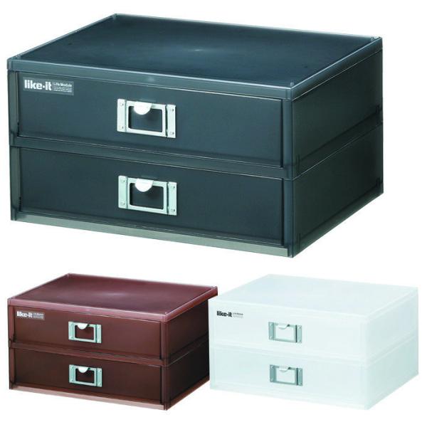 like-it ライクイット A4ファイル ユニット R 2段 LM-52R A4 module オ...