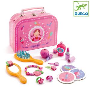 メイクセット おもちゃ 幼児 知育玩具 ジェコ DJECO マイヴァニティケース DJ06552 キッズ メイク コスメ ケース 子供 ギフト 誕生