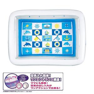 プール ビニールプール 子供用 四角プール サ...の詳細画像2