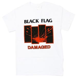 BLACK FLAG ブラック フラッグ DAMAGED Tシャツ｜seekanddestroy