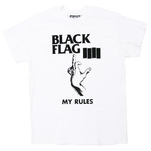 BLACK FLAG ブラック フラッグ MY RULES Tシャツ｜seekanddestroy