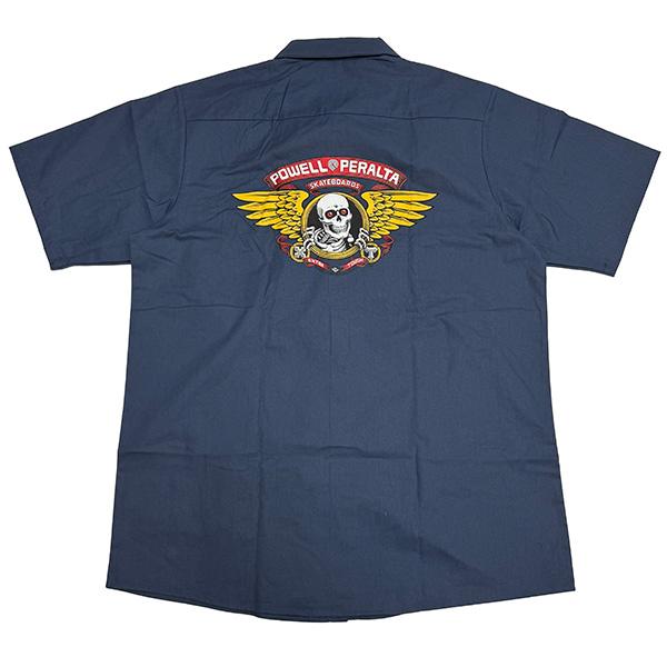 POWELL PERALTA パウエル ペラルタ WINGED RIPPER ワークシャツ
