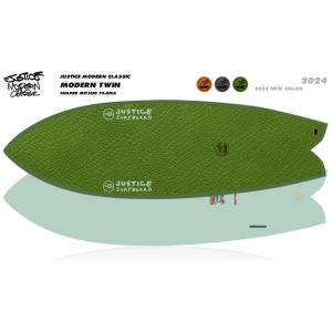 JUSTICEジャスティスsurfboardサーフボードMODERN TWIN モデル CROCOD...