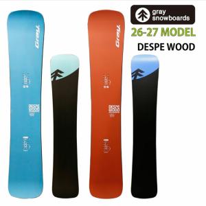 【予約商品】GRAY DESPE WOOD 148/153n/154/158/159W/162/163Wcm　グレイ デスペウッド 2026-27モデル