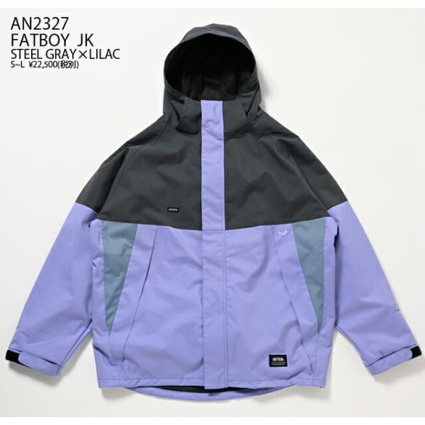 ANTHEM【アンセム】ウェア FATBOY JACKET 【正規品】カラー：STEEL GRAY×...