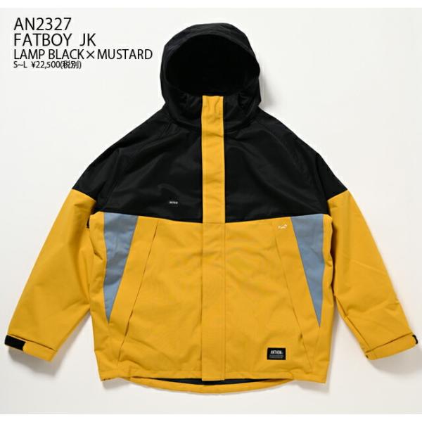 ANTHEM【アンセム】ウェア FATBOY JACKET 【正規品】カラー：LAMP BLACK×...