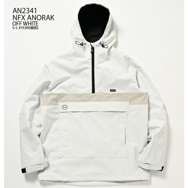 ANTHEM【アンセム】ウェア NFX ANORAK 【正規品】カラー：OFF WHITE　23-2...