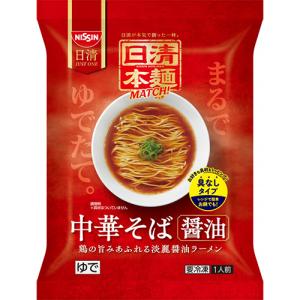 日清　日清本麺ＭＡＴＣＨ 中華そば 醤油 1人前（198ｇ）×14個（冷凍食品）｜segp-shop