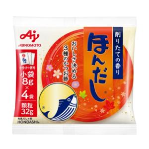 味の素　ほんだし　削りたての香り　32ｇ（8ｇ×4袋）×12個｜segp-shop