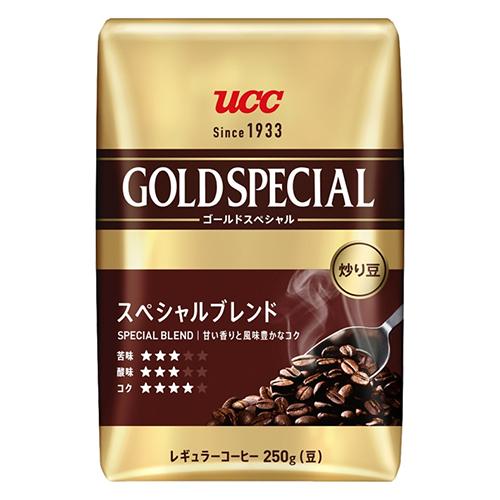 UCC　ゴールドスペシャル 炒り豆 スぺシャルブレンド 250g（豆）×6個
