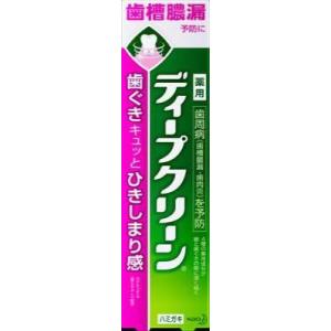 (全商品P10倍 3/25(月)0:00〜23:59)花王 ディープクリーン薬用ハミガキ １００ｇ ...