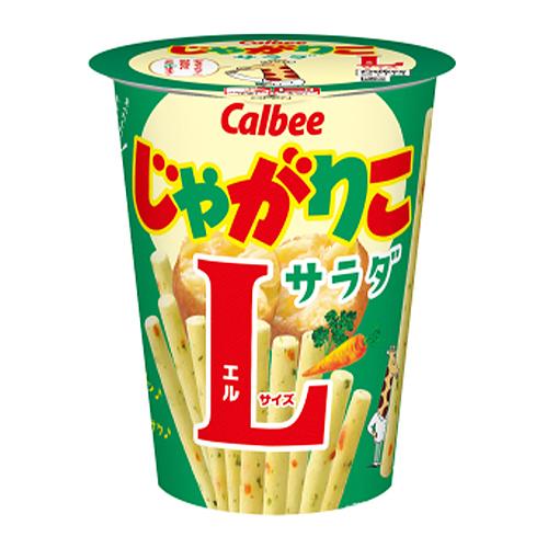 カルビー じゃがりこ サラダＬサイズ 68ｇ×12個×2ケース (爆買)