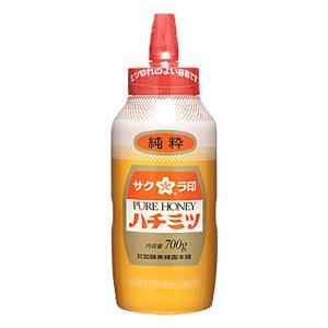 サクラ印 加藤美蜂園 純粋ハチミツ 700g×12本入｜ 送料別 : 味園