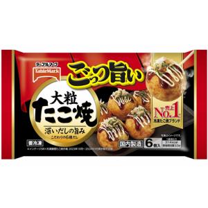 テーブルマーク ごっつ旨い大粒たこ焼 6個入×12個