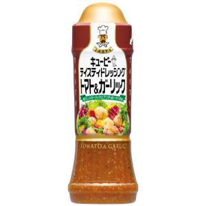 キユーピー　テイスティドレッシング　トマト＆ガーリック（210ml）×6個