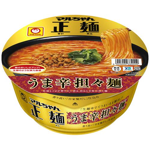 東洋水産 マルちゃん正麺 カップ うま辛担々麺 126ｇ×24個