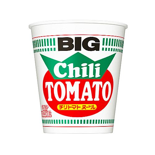 日清食品 カップヌードル チリトマトヌードル ビッグ 107g ×12個 /チリの辛さ / トマトの...