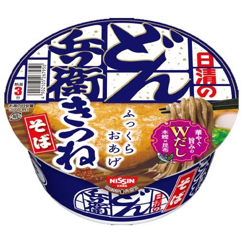 日清食品　日清のどん兵衛 きつねそば（89g）×12個