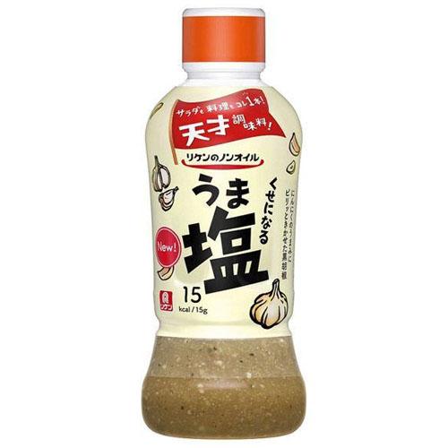 理研　リケンのノンオイル くせになるうま塩（380ml） ×6個×2セット (爆買)