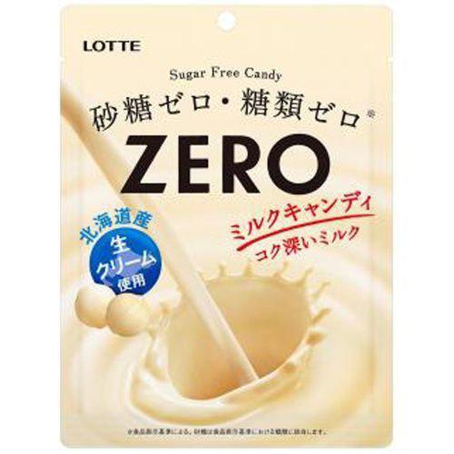 ロッテ ゼロ ミルクキャンディ ５０ｇ×１０個 (砂糖ゼロ・糖類ゼロ／シュガーフリーキャンディ)