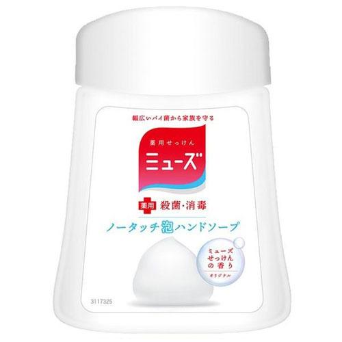 ミューズ　ノータッチ泡ハンドソープ　ミューズせっけんの香りオリジナル　（詰め替え　250ml）×12...