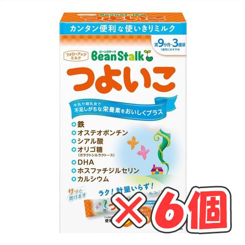 ビーンスターク　つよいこ（スティック）14g×8本入 × 6個 /粉ミルク/満9ヶ月~3歳頃/スティ...