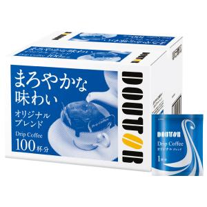 ドトール ドリップコーヒーオリジナルブレンド100P｜sei-hyaku