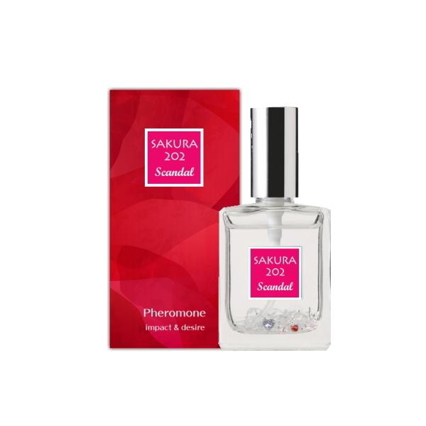 (サクラ202スキャンダル)フェロモン香水 女性用 sexy フレグランス モテ香水 恋 熱愛 魅惑...