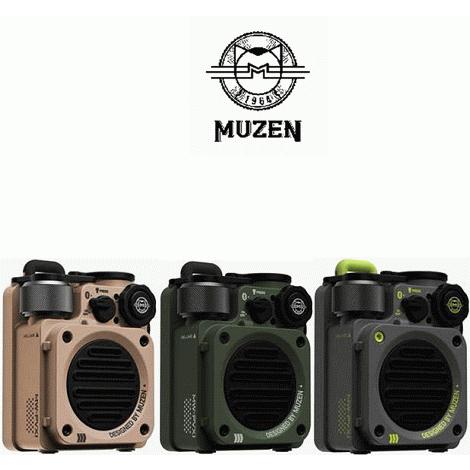 ミューゼン WILD MINI ワイルドミニ スピーカー bluetooth IPX5防水 USB充...