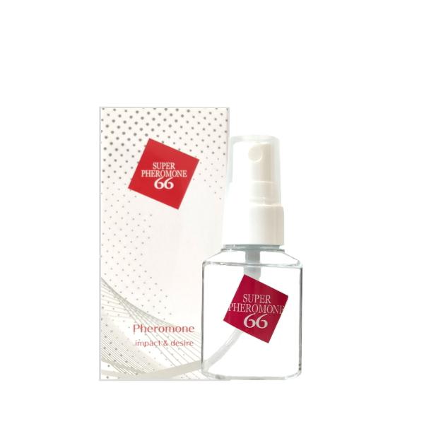 【2個セット】【スーパーフェロモン66】無香料フェロモン香水だから使いやすさも抜群 女性用 sexy...