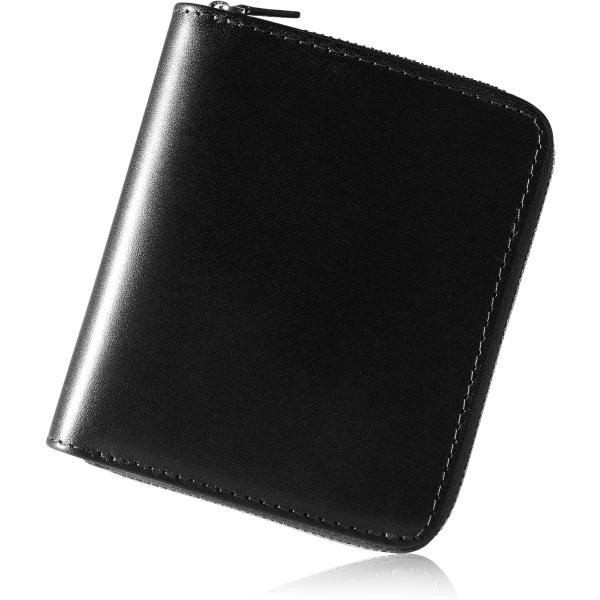 財布 メンズ 2つ折り 栃木レザー 二つ折り財布 本革 極薄 ふたつおり さいふ 薄い カードケース...