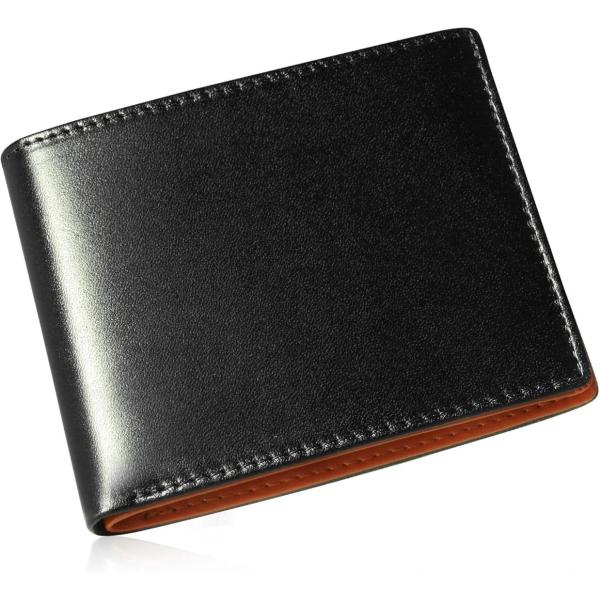 財布 メンズ 2つ折り 栃木レザー 二つ折り財布 本革 極薄 ふたつおり さいふ 薄い カードケース...