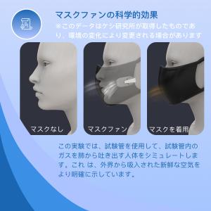 マスクエアーファン 3個セット クリップ 扇風...の詳細画像5